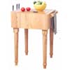 Butcher Block Work Island 43476NAT-01-KD-U (LN)