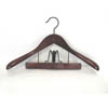 Taurus Suit Hanger with Trouser Clamp Mahogany TRF8839(PMFS)
