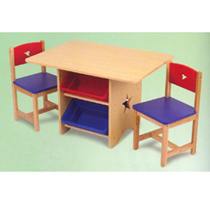 Star Table Set w/Primary Bins 26912 (KK)